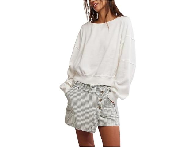 (取寄) フリーピープル レディース プルオーバー Free People women Free People Ife Pullover Ivoryの通販は 15,799円