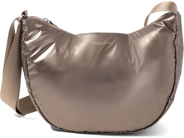 (取寄) バッガリーニ レディース スウィフト クレセント クロスボディ Baggallini women Swift Crescent Crossbody Copper llic