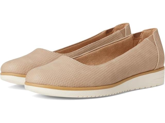 (取寄) ナチュラライザー レディース ソウル アイデア バレエ Naturalizer women Soul Idea Ballet Warm Taupe Tan Faux Leather
