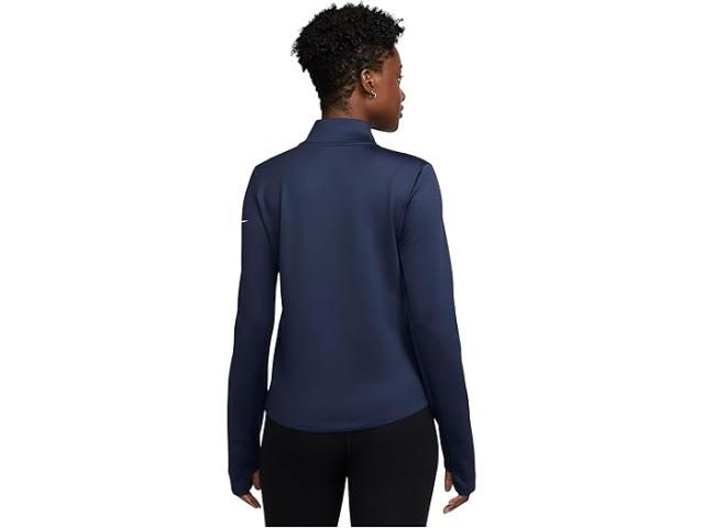 (取寄) ナイキ レディース ワン サーマ-フィット 1/2-ジップ ミッド レイヤー Nike women One Therma-FIT 1/2-Zip Mid Layer Midnight Navy
