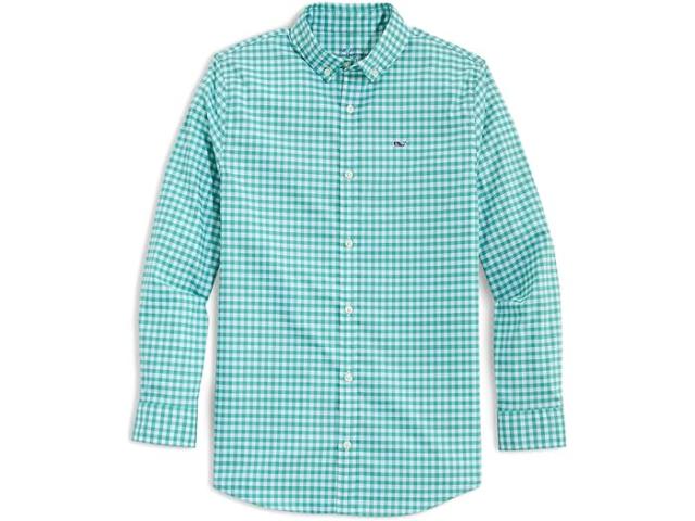 (取寄) ヴィンヤードヴァインズ キッズ ボーイズ クラシック フィット ギンガム OTG BRRR シャツ (トドラー/リトル キッズ/ビッグ キッズ) Vineyard Vines Kids boys Vineyard Vines Kids Clssc Fit Otg Brrr Shirt (Toddler/Little Kids/Big Kids) Lagoon Tideの通販は 16,110円