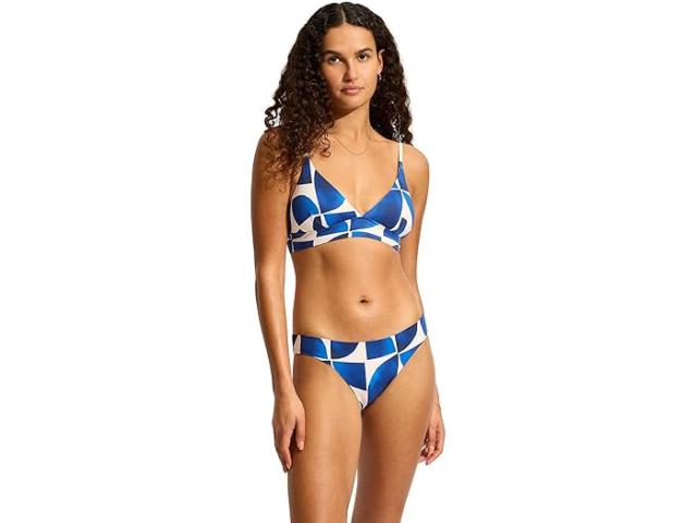 (取寄) シーフォリー レディース サンレイ バンデット ブラレット Seafolly women Sunray Banded Bralette Ultramarin