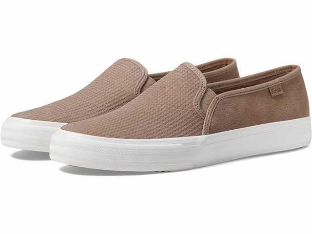(取寄) ケッズ レディース ダブル デッカー スリップ オン Keds women Keds Double Decker Slip On Tan Houndstoothの通販は 15,617円
