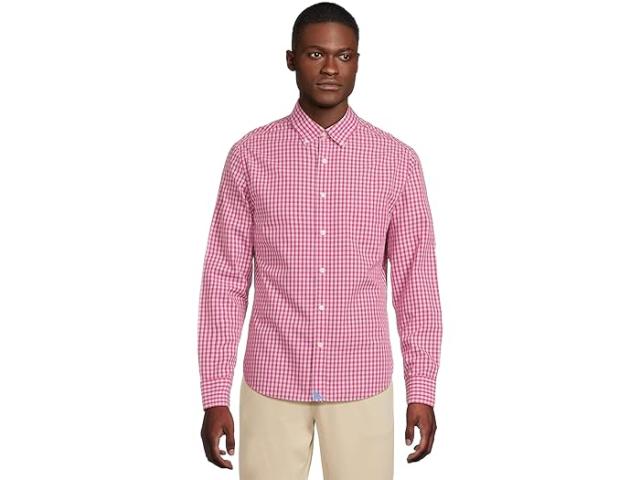 (取寄) アンタックイット メンズ リンクル-フリー ソートン シャツ UNTUCKit men Wrinkle-Free Thorton Shirt Red