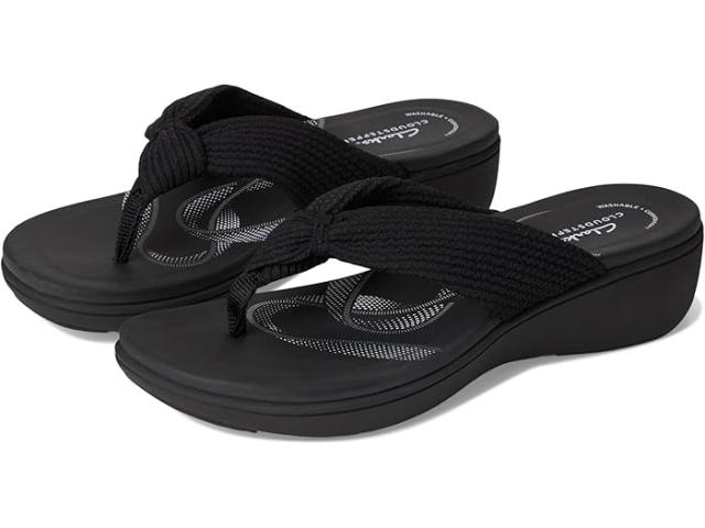 (取寄) クラークス レディース ブリーズ ラエ エリン Clarks women Breeze Rae Erin Black Textile