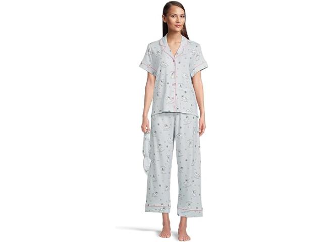 (取寄) ピー ジェイ サルベージ レディース Pj セット ポーズ アンド ブリーズ P.J. Salvage women Pj Set Paws and Breathe Blue Mist