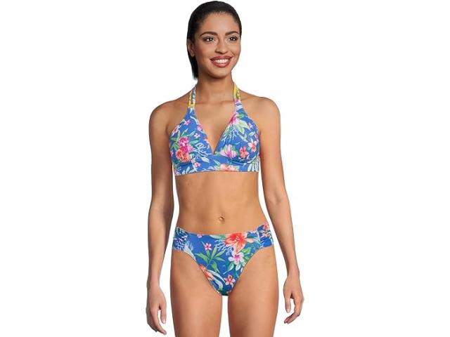 (取寄) トミーバハマ レディース イソラ ヴィータ リバーシブル ホルター トップ  Bahama women Isola Vita Reversible Halter Top Palace Blue Rev