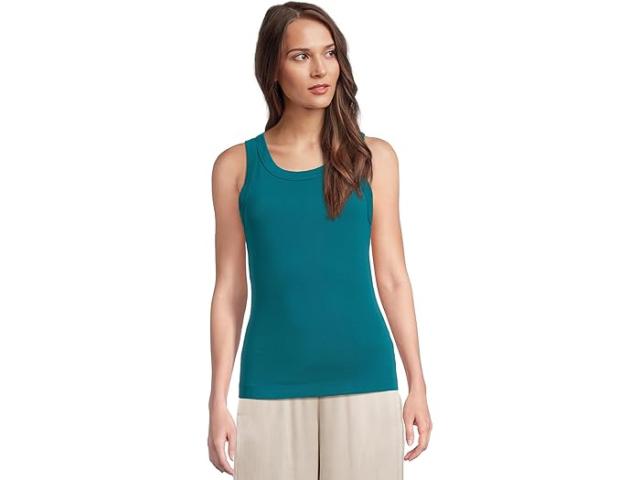 (取寄) マイケル スターズ レディース パロマ ワイド バインディング タンク Michael Stars women Paloma Wide Binding Tank Lagoon