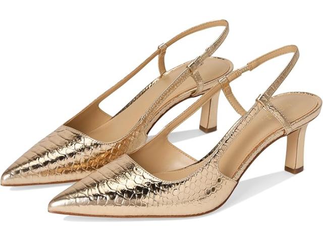 (取寄) マイケルコース レディース アローラ ミッド スリング MICHAEL Michael Kors women Alora Mid Sling Pale Gold