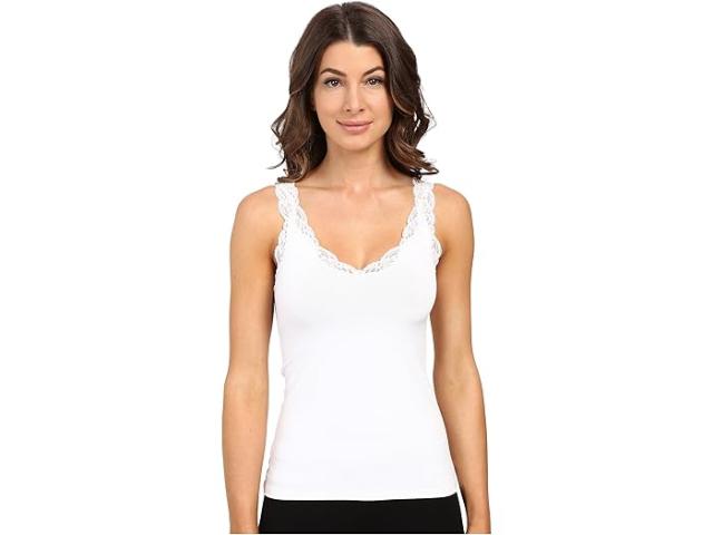 (取寄) オンリーハート レディース デリシャス ウィズ レース ディープ V タンク トップ Only Hearts women Only Hearts Delicious with Lace Deep V Tank Top Whiteの通販は 16,710円