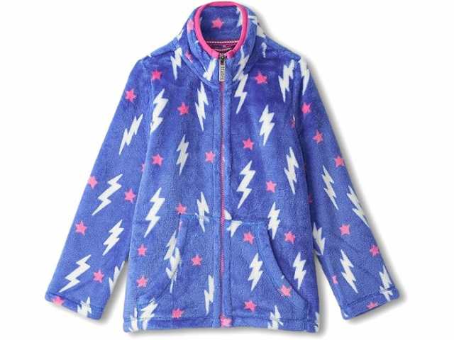(取寄) ハットレイ キッズ キッズ ライトニング ボルツ ファジー フリース ジップ-アップ (トドラー/リトル キッド/ビッグ キッド) Hatley Kids kids Hatley Kids Lightening Bolts Fuzzy Fleece Zip-Up (Toddler/Little Kid/Big Kid) Blueの通販は