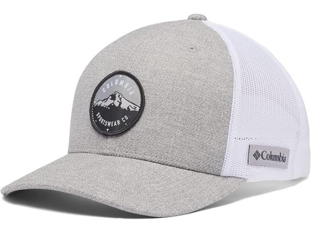 (取寄) コロンビア メッシュ スナップ バック ハット Columbia Columbia Columbia Mesh Snap Back Hat Columbia Grey Heather Mt Hood Circle Patchの通販は 7,808円