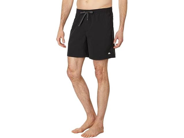 (取寄) クイックシルバー メンズ 17 エブリデイ ソリッド ボレー ショーツ Quiksilver men Quiksilver 17" Everyday Solid Volley Shorts Blackの通販は 12,076円