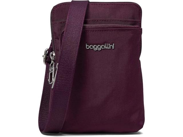 (取寄) バッガリーニ レディース セキュアテックス アンチ-シーフ アクティビティ クロスボディ Baggallini women Securtex Anti-Theft Activity Crossbody Mulberry
