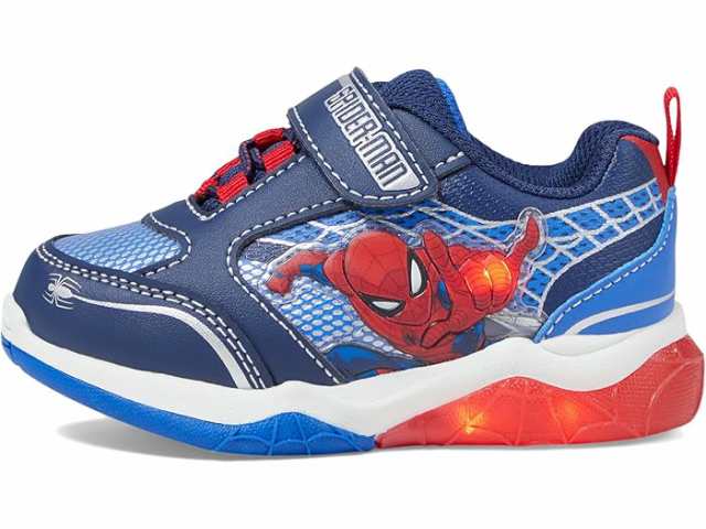(取寄) ジョズモ ボーイズ スニーカー (リトル キッド/ビッグ キッド/トドラー) Josmo boys Josmo Spidermand Liakerghted Sneaker (Little Kid/Big Kid/Toddler) Blueの通販は