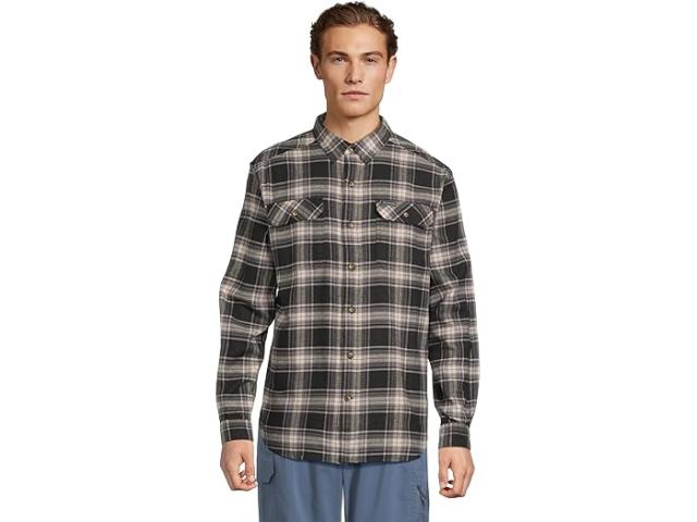 (取寄) コロンビア メンズ フレア ガン ストレッチ フランネル Columbia men Flare Gun Stretch Flannel Black Two Lane Tartan