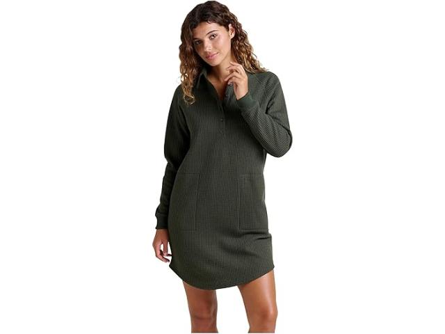 (取寄) トードアンドコー レディース ビタールート ロング スリーブ ドレス Toad&Co women Bitterroot Long Sleeve Dress Olive