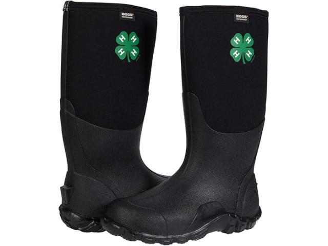 (取寄) ボグス メンズ クラシック トール 4-H Bogs men Bogs Classic Tall 4-H Blackの通販は