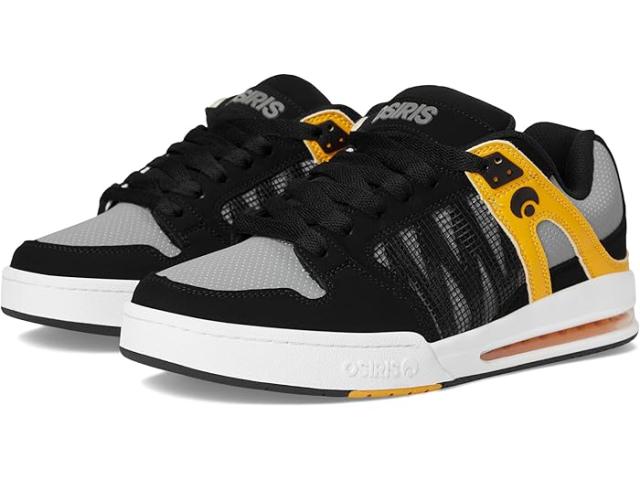 (取寄) オサイラス メンズ ピクセル Osiris men Pixel Black/Charcoal/Yellow