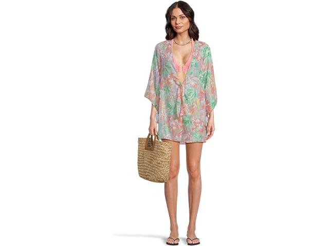 (取寄) ベッカ レディース コーラル リーフ シーア シフォン チュニック BECCA women Coral Reef Sheer Chiffon Tunic Mutlicolor