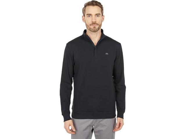 (取寄) トラヴィスマシュー メンズ クラウド クオーター ジップ 2.0 TravisMathew men Cloud Quarter Zip 2.0 Blackの通販は 30,193円