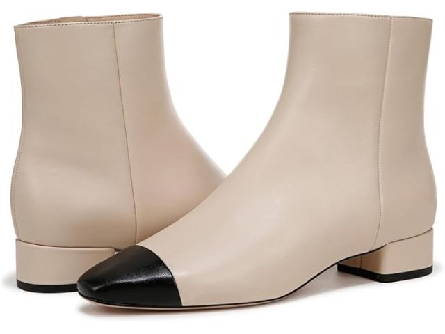 (取寄) ベロニカ ビアード レディース セシル ブーティ ブーティ Veronica Beard women Veronica Beard Cecile Bootie Booties Ecru/Blackの通販は