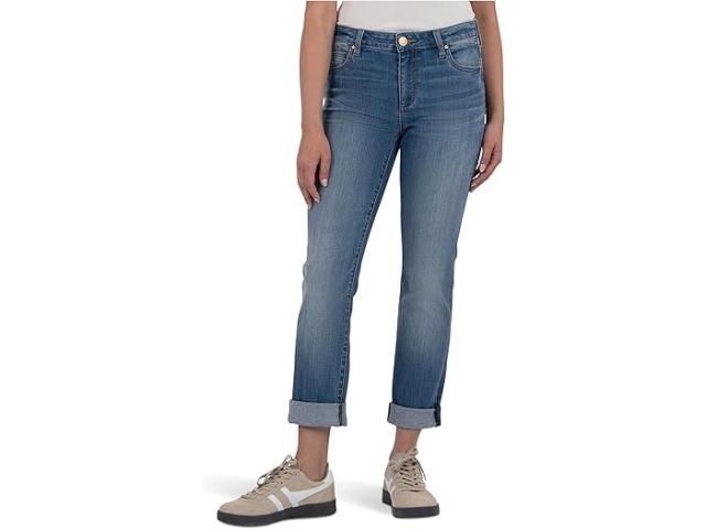 (取寄) カット フロム ザ クロス レディース キャサリン ボーイフレンズ ジーンズ KUT from the Kloth women Catherine Boyfriend Jeans Incandescent