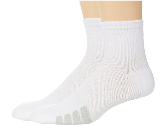 (取寄) ユーロソックス バイク クオーター コンプレッション 2-パック Eurosock Eurosock Bike Quarter Compression 2-Pack White