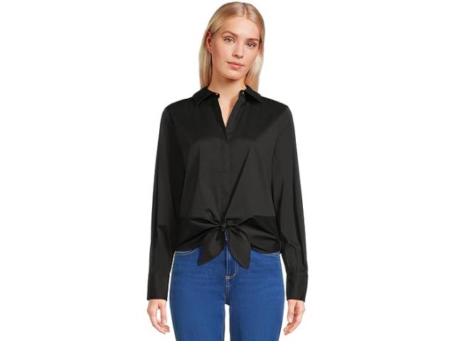 (取寄) リリー ピュリッツァー レディース ザ タイ ライリリー シャツ Lilly Pulitzer women The Tie Lilly Shirt Noir