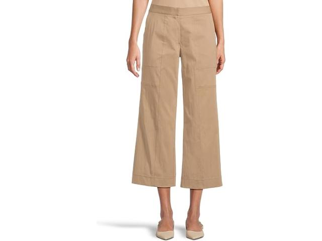 (取寄) エリオット ローレン レディース エラスティック ウェスト , マルチ ワイド レッグ パンツ Elliott Lauren women Elastic Waist , Multi Seam, Wide Leg Pants Driftwood