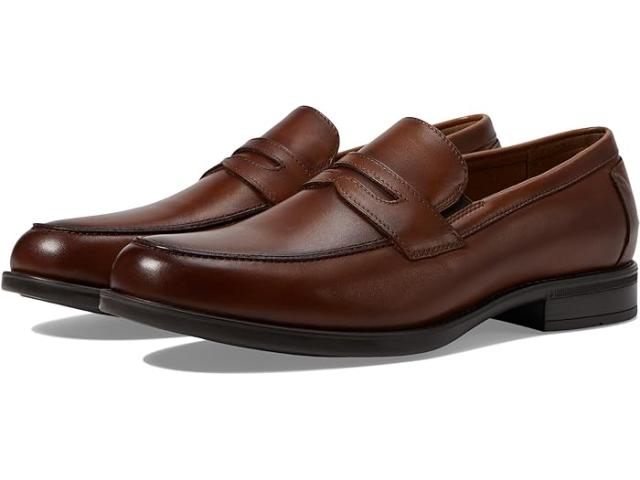 (取寄) フローシャイム メンズ ミッドタウン ペニー スリッポン Florsheim men Midtown Penny Slip-On Cognac Smooth