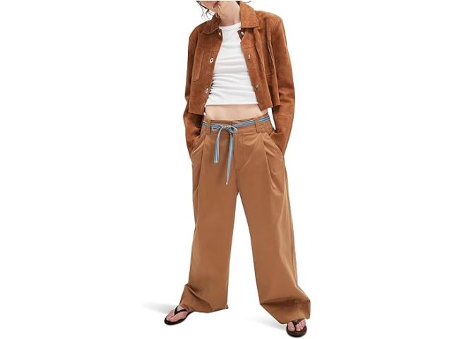 (取寄) フリーピープル レディース バックル バック トラウザーズ Free People women Buckle Back Trousers Tobacco Combo