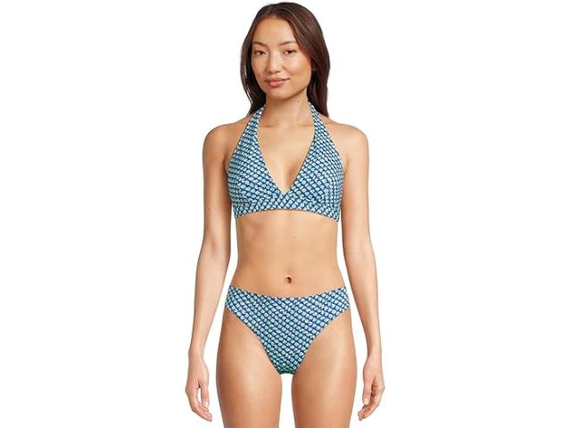 (取寄) トミーバハマ レディース パーム モダン モザイク ホルター トップ  Bahama women Palm Modern Mosaic Halter Top Beach Glass Blue
