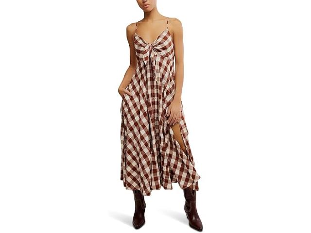 (取寄) フリーピープル レディース ビア ミディ Free People women Via Midi Brown Combo Everly