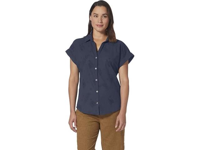 (取寄) ロイヤルロビンズ レディース オアシス ショート スリーブ  Robbins women Oasis Short Sleeve Navy