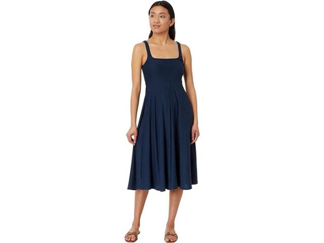 (取寄) ビヨンドヨガ レディース フェザーウェイト アット ザ レディ スクエア ネック ドレス Beyond Yoga women Beyond Yoga Featherweight At The Ready Square Neck Dress Nocturnal Navy