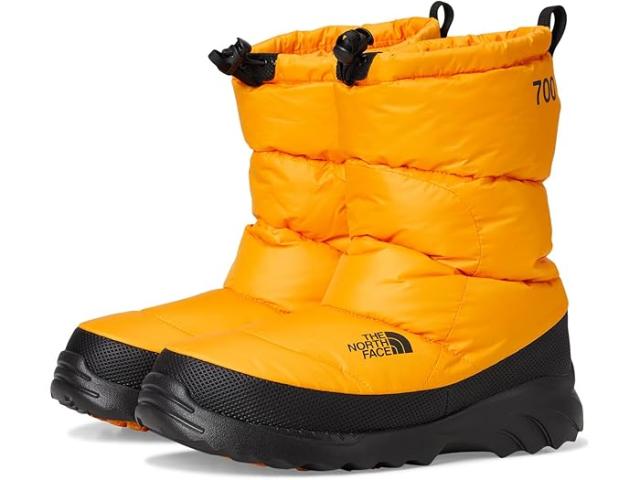 (取寄) ノースフェイス メンズ ヌプシ トラクション ブーティ The North Face men Nuptse Traction Bootie Summit Gold/TNF Black