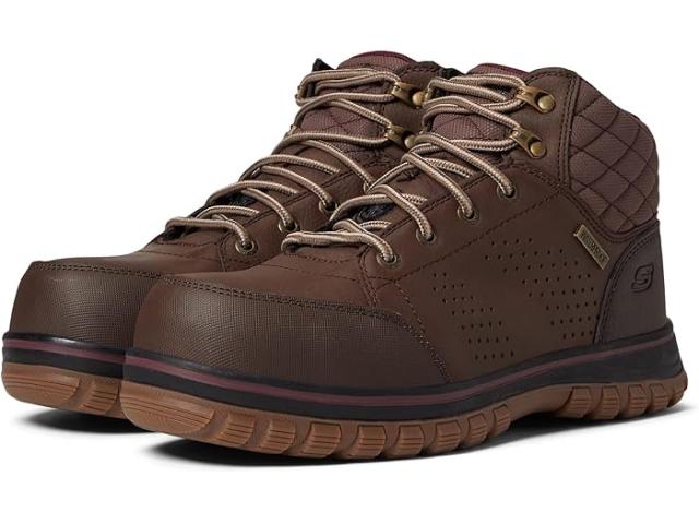 (取寄) スケッチャーズ ワーク レディース マッコール コンプ トゥ SKECHERS Work women SKECHERS Work Mccoll Comp Toe Brownの通販は