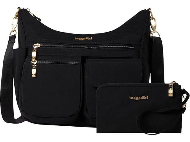 (取寄) バッガリーニ レディース モダン エブリウェア バッグ Baggallini women Baggallini Modern Everywhere Bag Black/Gold Hardwareの通販は 36,080円