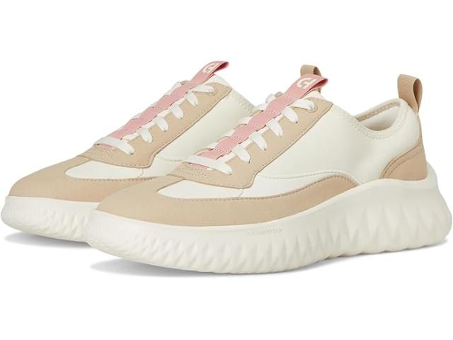 (取寄) コールハーン レディース ジェネレーション ゼログランド リ T-トゥ スニーカー Cole Haan women Generation Zerogrand Ii T-toe Sneakers Ivory/Sesame/Zephr