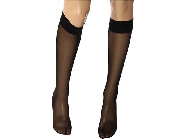 (取寄) ウォルフォード レディース サテン タッチ 20 ニー-ハイズ Wolford women Satin Touch 20 Knee-Highs Black
