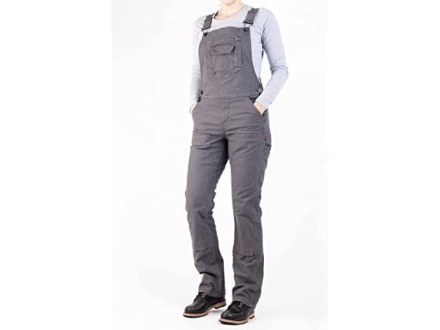 (取寄) ダブテイル ワークウェア レディース フレッシュリー オーバーオール Dovetail Workwear women  Freshley Overalls Dark Grey Canvasの通販は