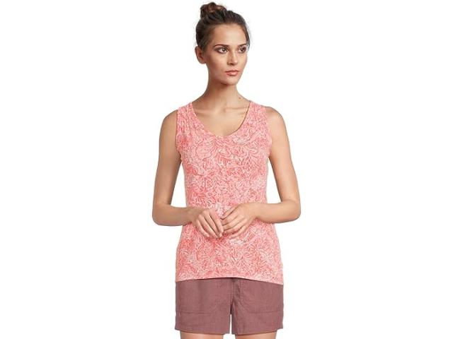 (取寄) ロイヤルロビンズ レディース フェザーウェイト タンク  Robbins women Featherweight Tank Rosefinch Yarrow Print