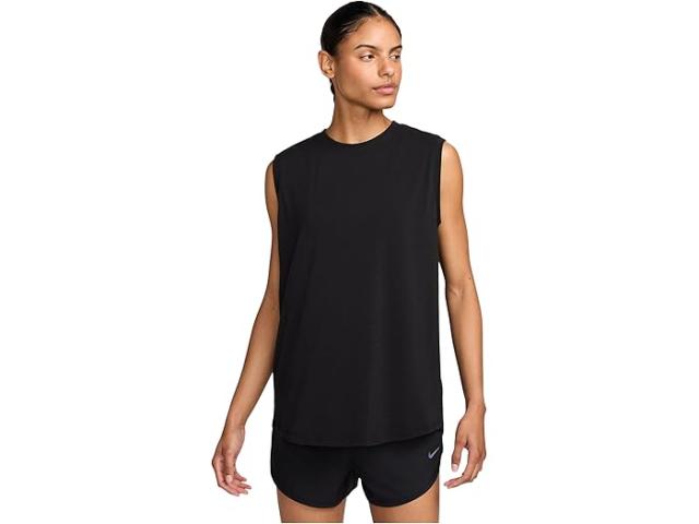 (取寄) ナイキ レディース ワン リラックスド-フィット ドライ-フィット タンク トップ Nike women One Relaxed Dri-fit Tank Top Black