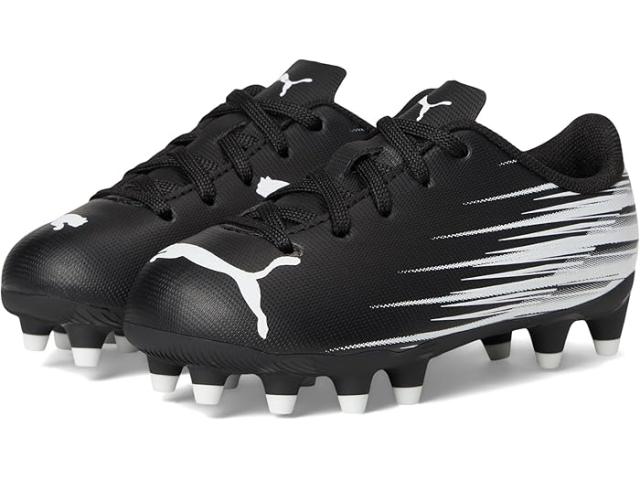 (取寄) プーマ キッズ アッタカント アーティフィシャル グランド サッカー クリーツ (トドラー/リトル キッド/ビッグ キッド) PUMA Kids Attacanto Firm, Artificial Ground Soccer Cleats (Toddler/Little Kid/Big Kid) Black/White