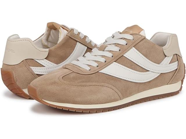(取寄) ヴィンス レディース オアシス ランナー レースアップ スニーカー Vince women Oasis Runner Lace-Up Sneakers New Camel Suede