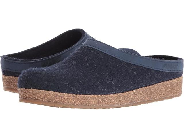 (取寄) ハフリンガー GZL レザー トリム グリズリー Haflinger GZL Leather Trim Grizzly Blue