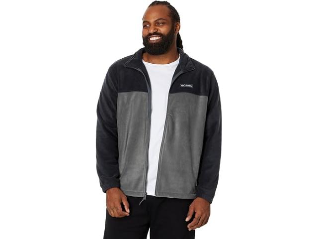 (取寄) コロンビア メンズ ビッグ アンド トール スティーンズ マウンテン フル ジップ 2.0 ジャケット Columbia men Big & Tall Steens Mountain Full Zip 2.0 Jacket Black/Grill