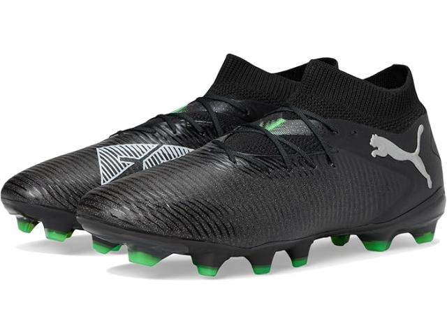 (取寄) プーマ メンズ フューチャー 8 プロ アーティフィシャル グランド サッカー クリーツ PUMA men Future 8 Pro Firm, Artificial Ground Soccer Cleats Puma Black-Cool Light Gray-Fluo Green