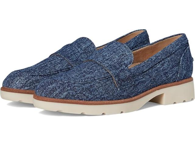 (取寄) バイオニック レディース クレオ ローファー VIONIC women Cleo Loafer Dark Denim Acid Wash Denim